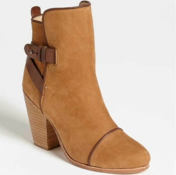 Rag & Bone suede Kinsey heeled booties 7.5 - Picture 3 of 8